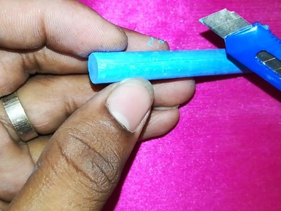 How to make a keychain with a piece of chalk | easy & simply | 360 DIY