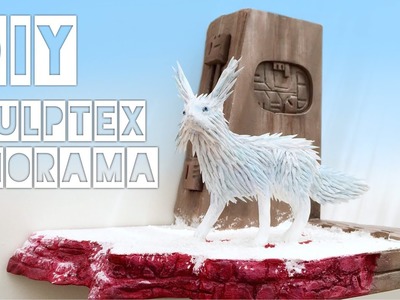 How to make a Vulptex Crystal fox Diorama from Star Wars VIII The Last Jedi!