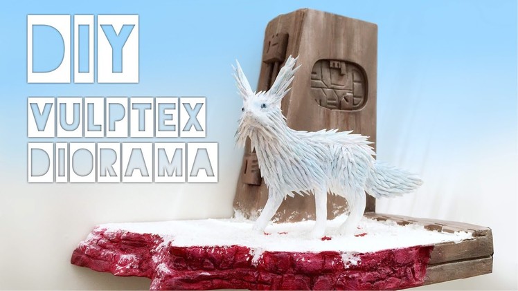 How to make a Vulptex Crystal fox Diorama from Star Wars VIII The Last Jedi!