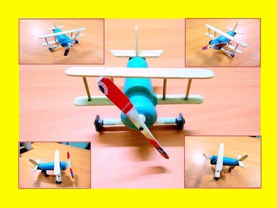 How to Make Aeroplane Using Recycled or Waste Materials