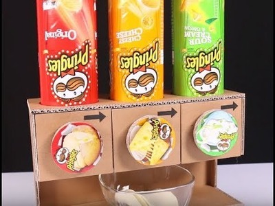How to Make Awesome Pringles Dispenser from Cardboard
