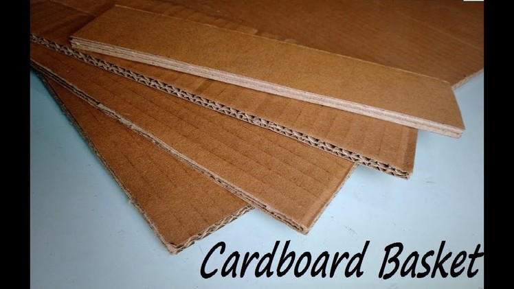How to Make Cardboard Basket