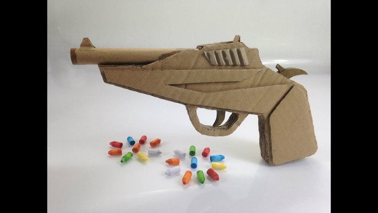 How to make Cardboard Pistol That Sh00ts