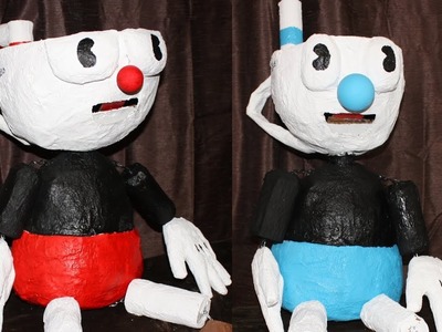 How to Make: Cuphead and Mugman Puppets!