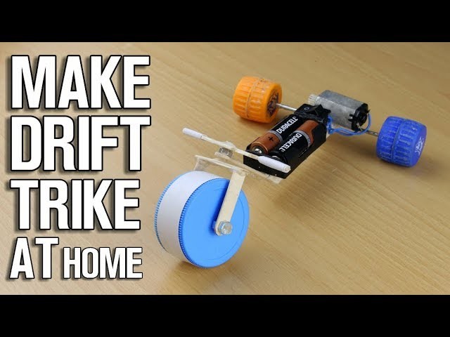 How to Make Drift Trike at Home