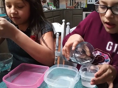 How to make ice with water in it