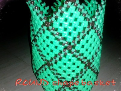 How To Make Round Shape basket or (Annachipala koodai) part 1