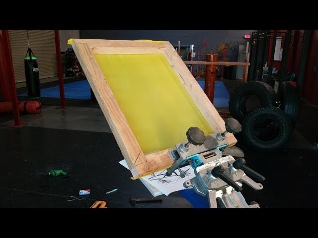 How To Make Screen Printing  Frames