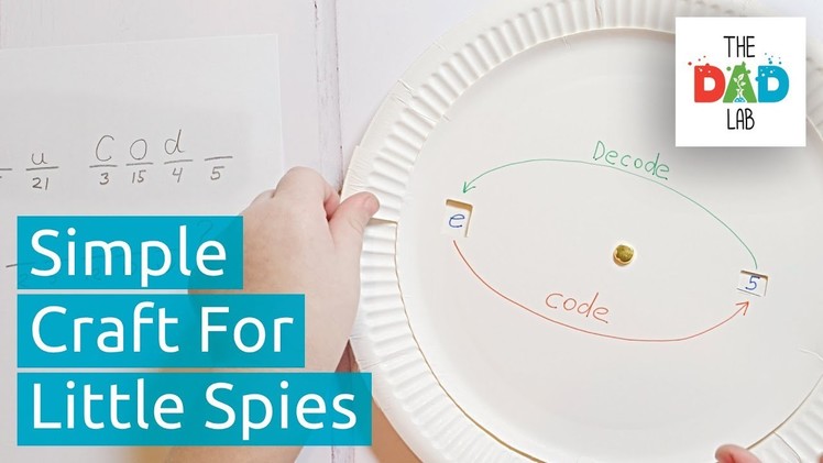 How to Make Simple Secret Decoder For Kids