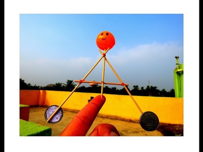 How to Make Traditional Balance Toy.Self Balancing Kids Toy or easy balancing toy.