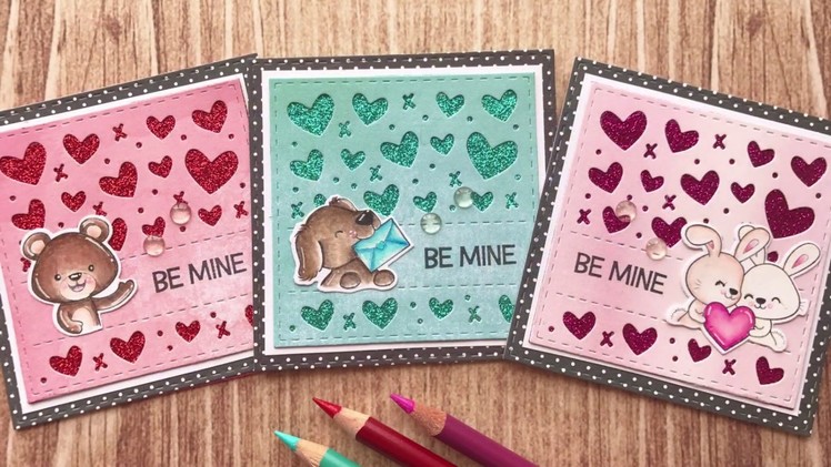 How To Make Valentines Using Coloured Pencil | Your Next Stamp | Stamp Create Repeat