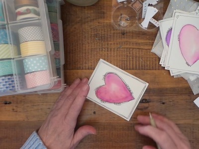 How to Make Whimisical Glassine Shaker Valentines