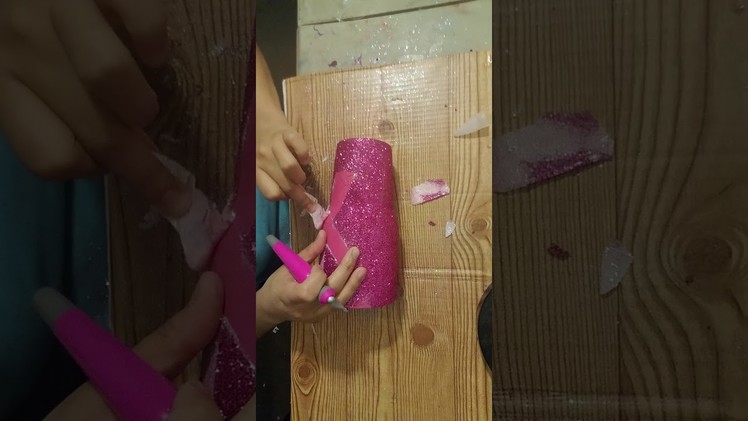 How to remove Silly Winks double sided adhesive tape  from tumbler