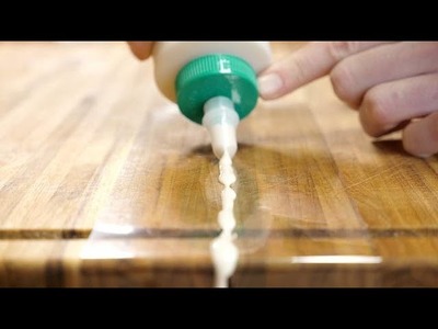 How to repair a cracked wooden cutting board