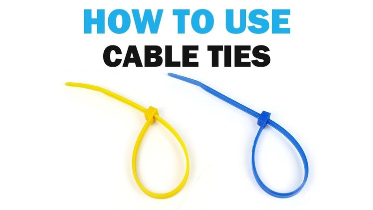 How to Use Cable Ties | Fasteners 101 Demo
