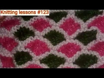 Multi-colour || Knitting Pattern || Baby sweater design || easy to make || Design by Knittinglessons