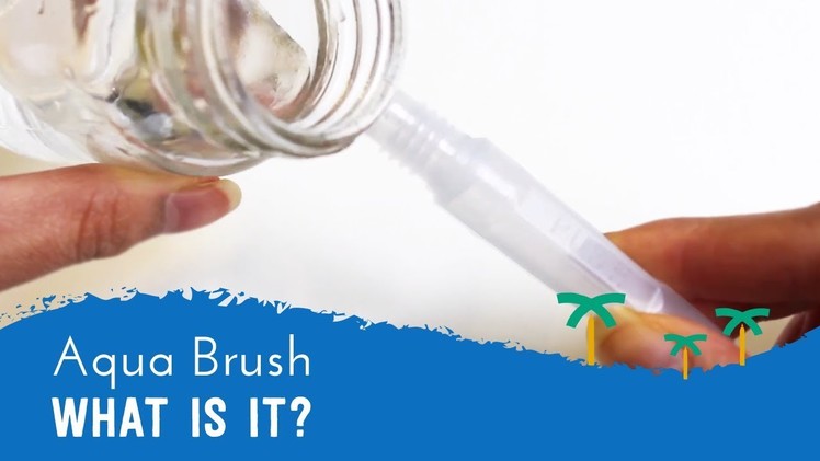 Stationery Island | What's an Aqua Brush? - How to use a Water Brush