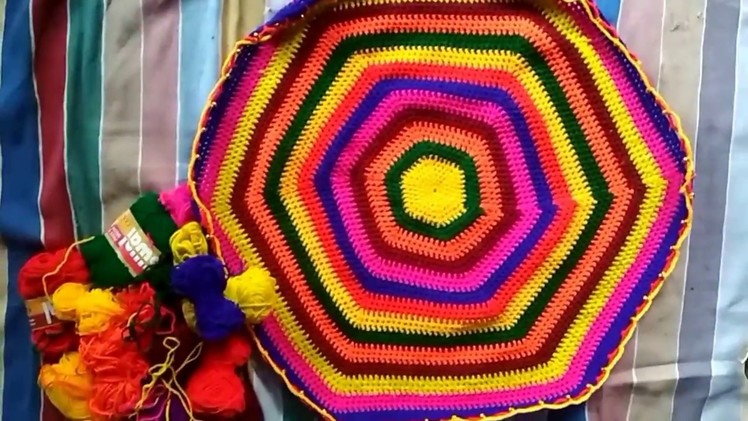 THALPOSH || how to make thalposh || Crochet