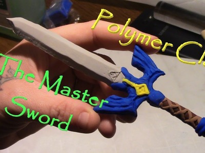 The Master Sword From Polymer Clay