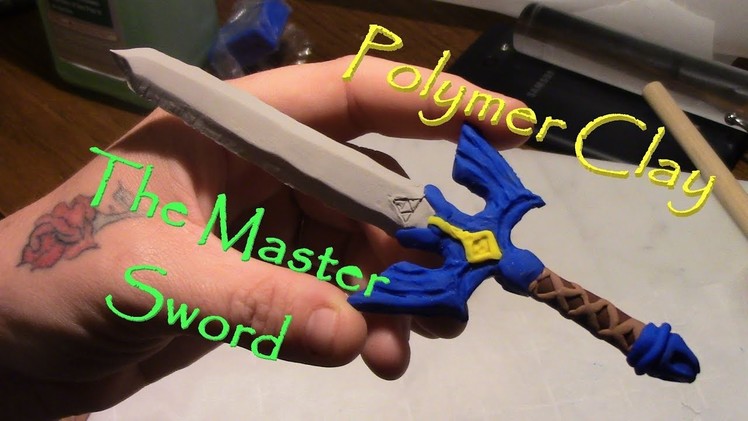The Master Sword From Polymer Clay
