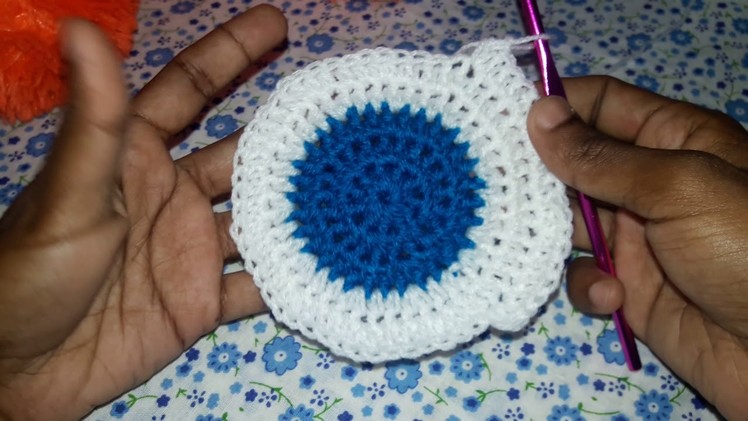 තොප්පියක් ගොතමු (3) Part 1 - Crochet Sun Hat All size  Sinhala