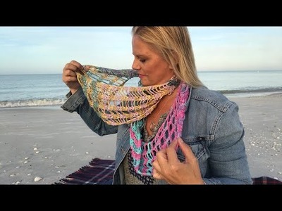 Yarn on the Beach 050 Video Podcast Knitting Crochet with Kristin Omdahl