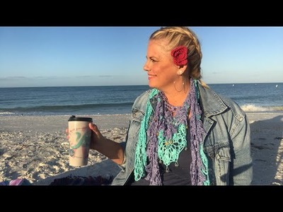 Yarn on the Beach 064 Video Podcast Knitting Crochet with Kristin OMdahl