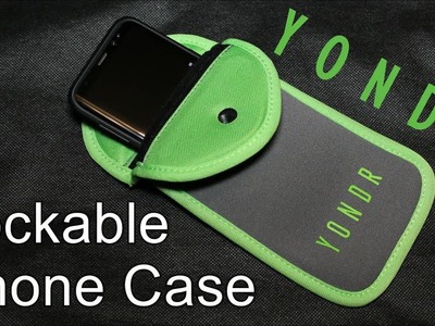 YONDR Lockable Phone Case. Pouch - How does it work? - Creating Phone Free Zones