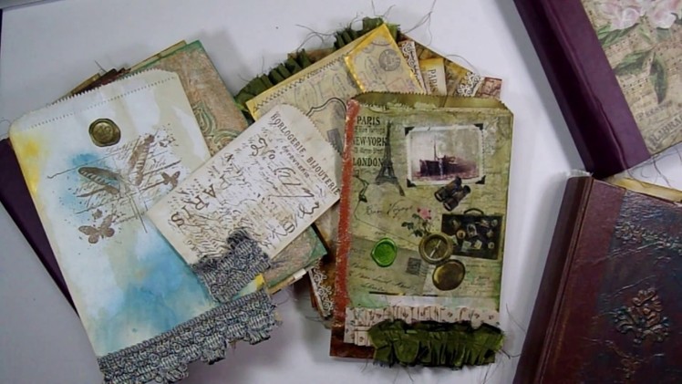Aged and Altered Envelopes and Paper Bags