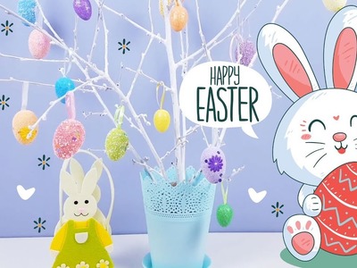 DIY Easter Tree Learn Colors and Learn to Count with Easter Eggs