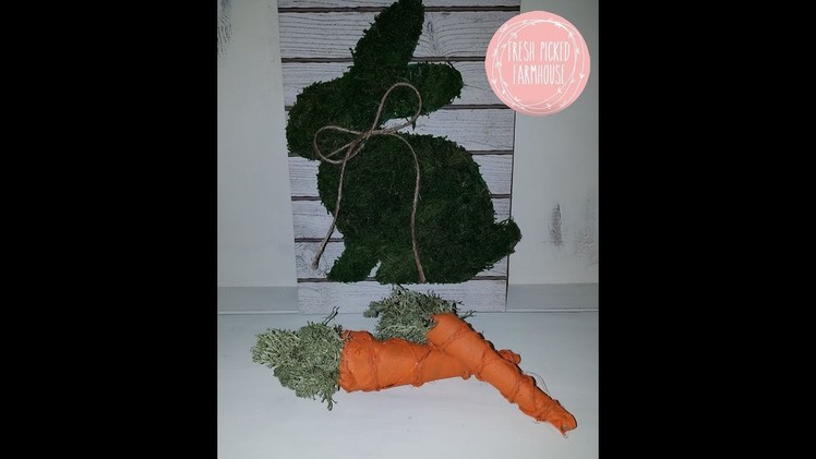 DIY Farmhouse Carrots From Recycled Paper Towel Roll|Fresh Picked Farmhouse