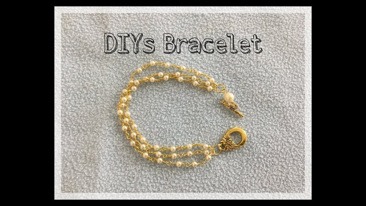 DIYs Bracelet.How to make bracelet