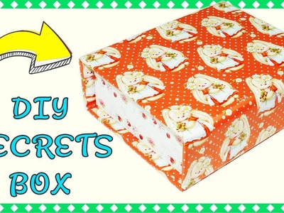 Easy DIY crafts | How to make a secret box | DIY storage box ideas | Secret box making