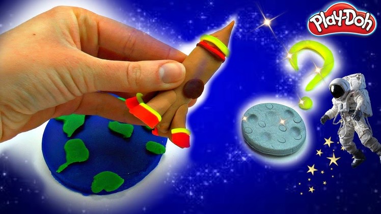 Exploring Earth and Space DIY How to make Planet Earth and Spaceship with Play Doh Creative for Kids
