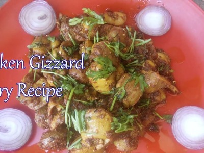 Gizzard fry.ow to cook chicken gizzard.how to prepare chicken gizzards.chicken kandana kaya fry
