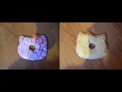 Hello kitty donut (paper) squishy tutorial!!!
