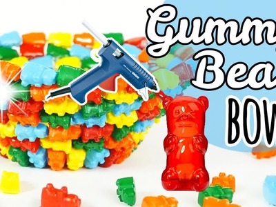 HOT GLUE Gummy Bear Bowl | DIY Room Decor
