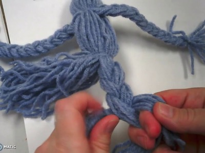 How to Braid Yarn (Esparanza Rising style yarn doll)