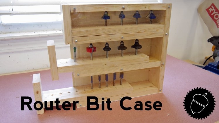 How to Build a Router Bit Case | Holds 30 Bits!