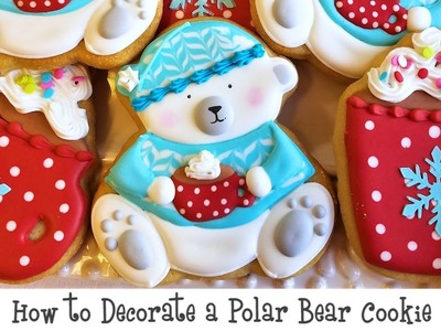 How to Decorate a Polar Bear Cookie