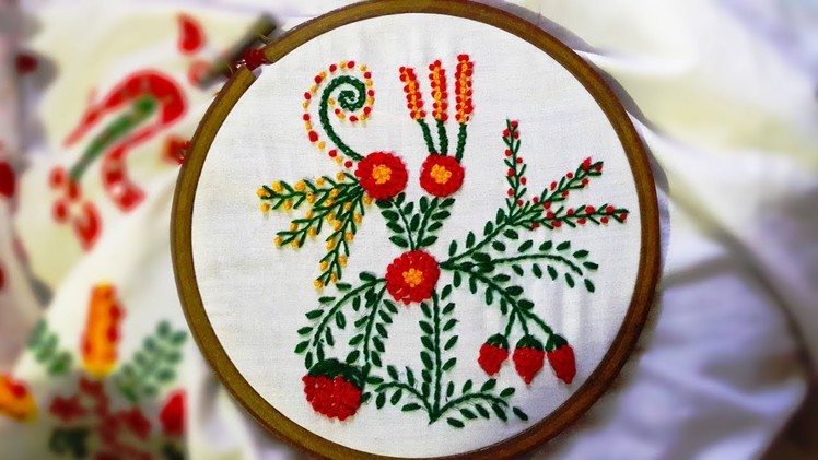 How to do a French Knot in Cross Stitch