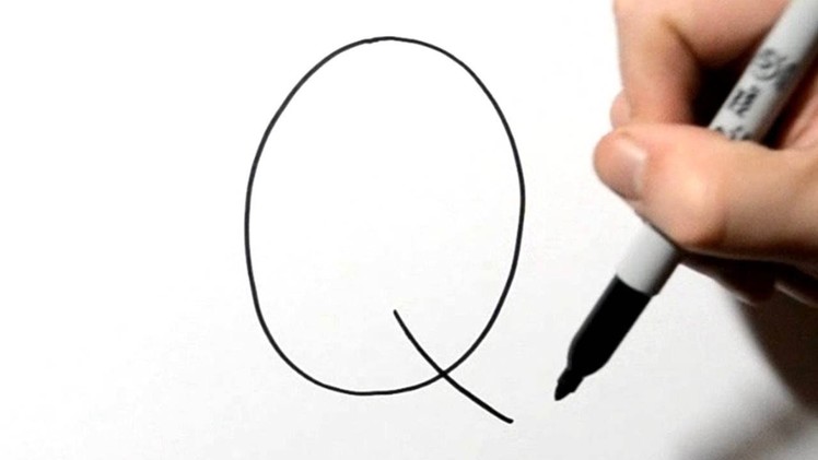 How to Draw a Quail After Writing Letter Q - LetterToons