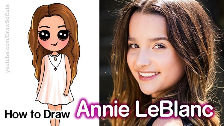 How to Draw Annie LeBlanc | Youtube Star