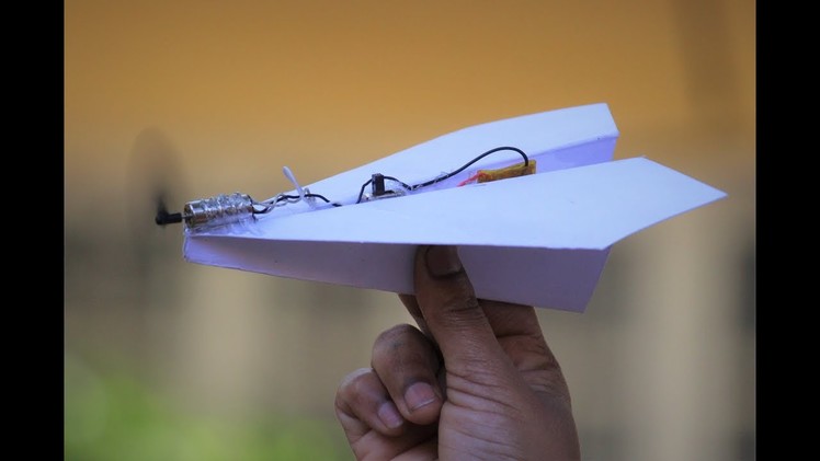 How To Make a airplane - paper airplane