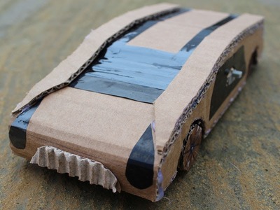 How to Make a Amazing Car from Cardboard