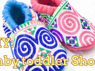How to make a baby toddler shoe