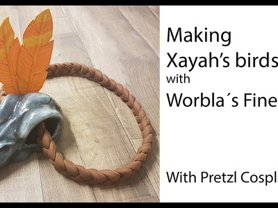 How to make a birdskull for Xayah with Worbla's Finest Art - Cosplay tutorial