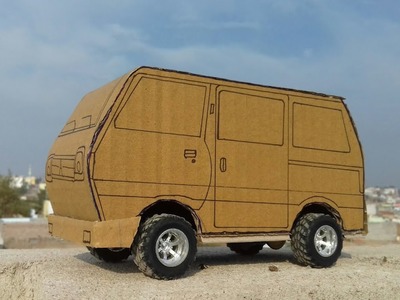 How To Make A Cardboard Van