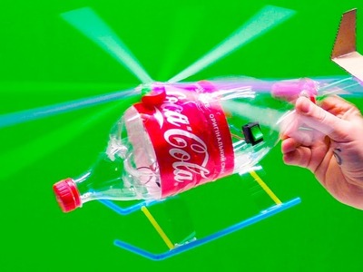 ???? HOW TO MAKE a HELICOPTER from Coca-Cola PLASTIC BOTTLE | MAD HANDMADE