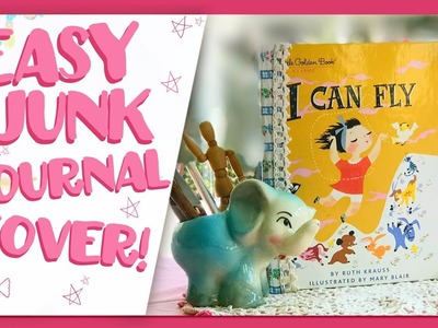 How to Make a Little Golden Book Journal - So Easy & Fun!